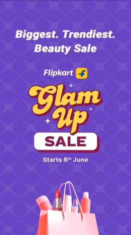 Flipkart Glam Up Sale creative 4