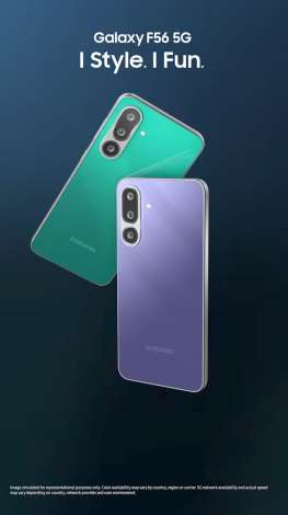 Samsung Galaxy F56 5G creative 1